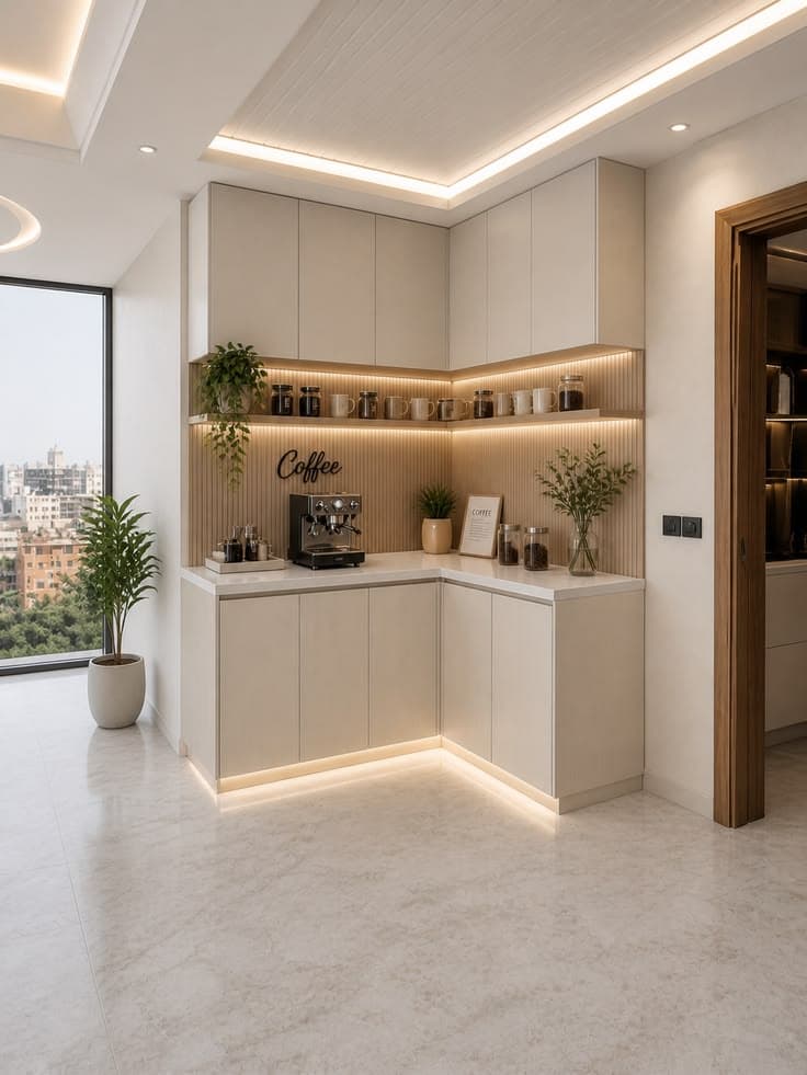 Elegant L-Shaped Layout
