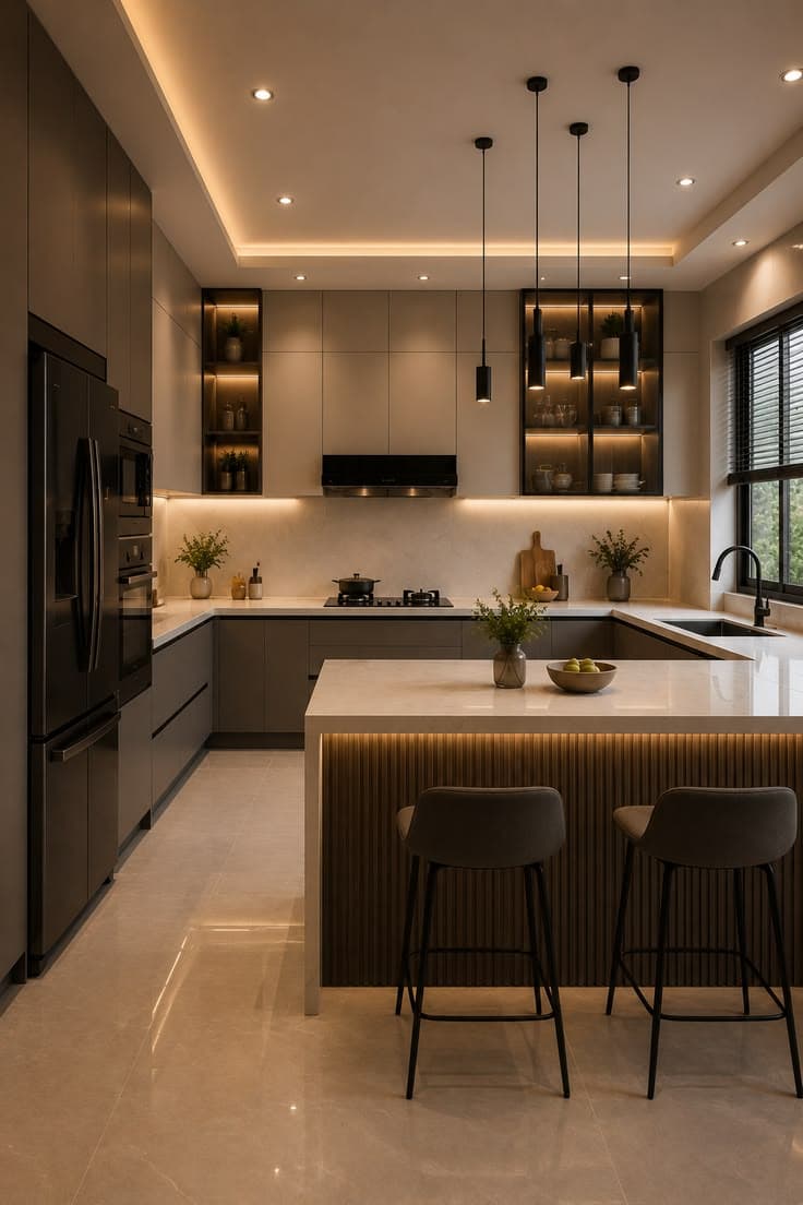 Premium island kitchen