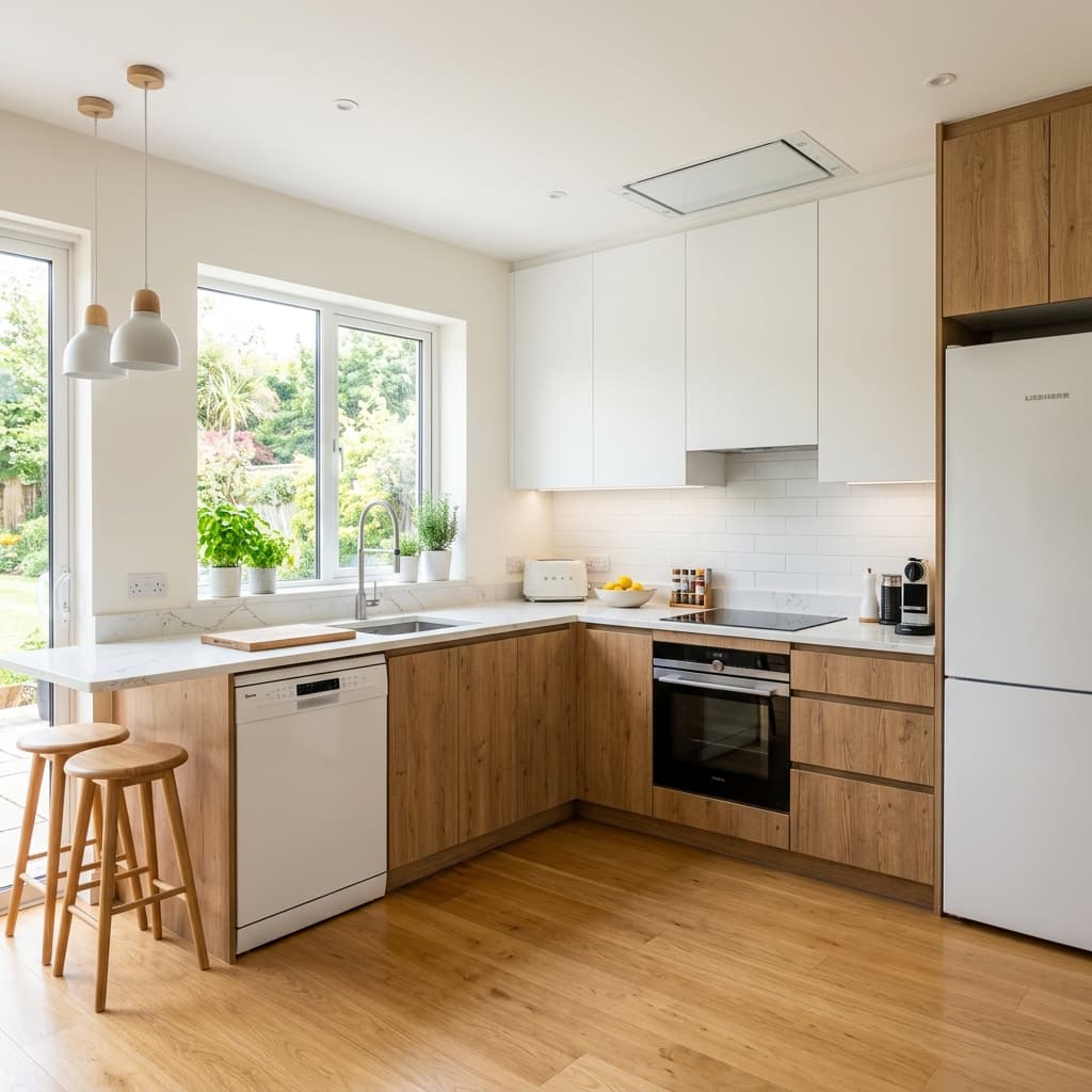 L-Shaped Kitchen