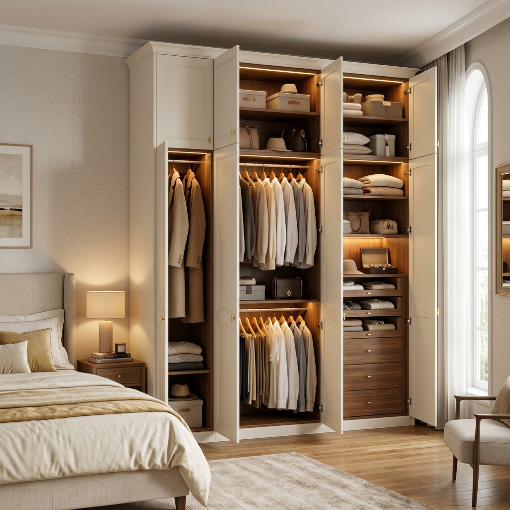 Hinged Type Wardrobes